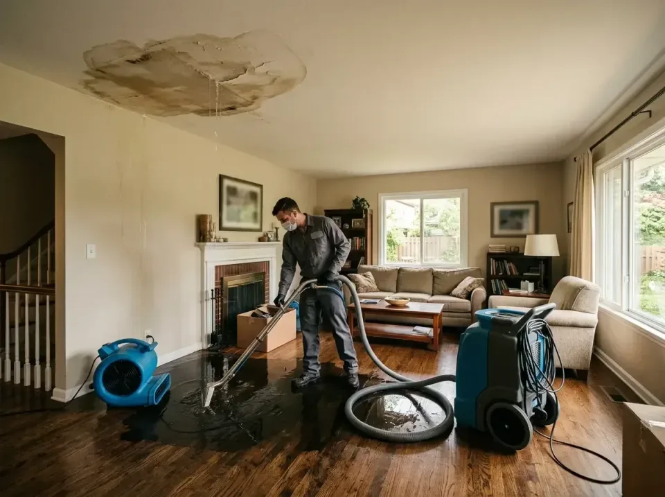 attic-pipe-burst-ceiling-drip-008 — frequently asked questions, Water Damage Restoration & Carpet Care in Kaser, NY